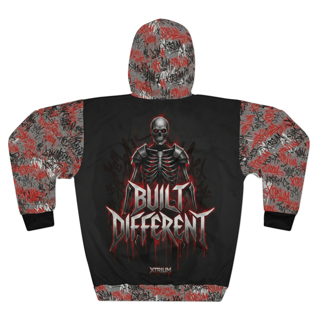 Skeleton 'Built Different' Hoodie