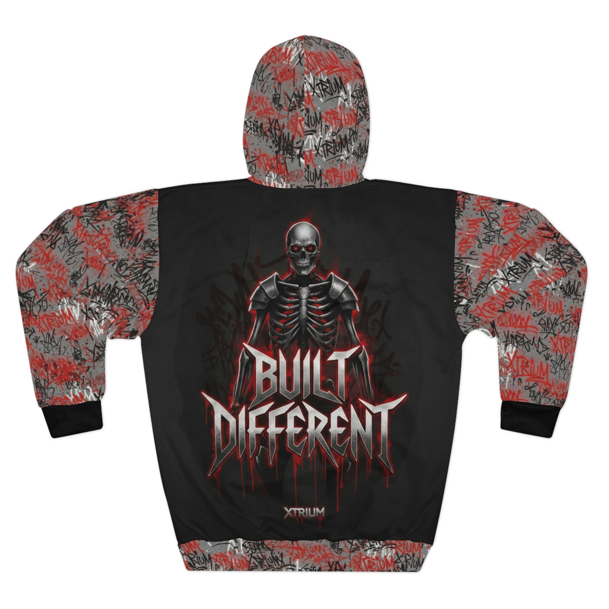 Skeleton 'Built Different' Hoodie