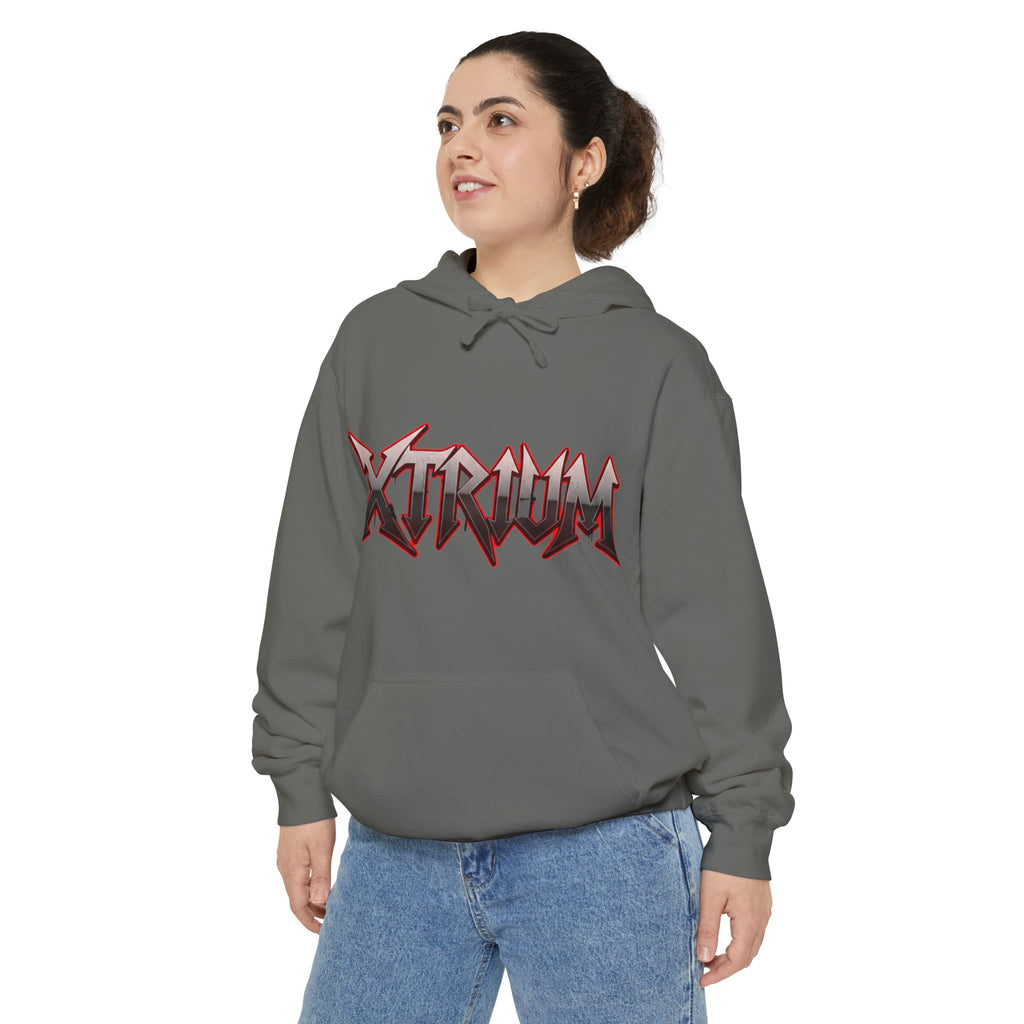Xtrium Logo Hoodie — Heavy Metal Graphic Pullover