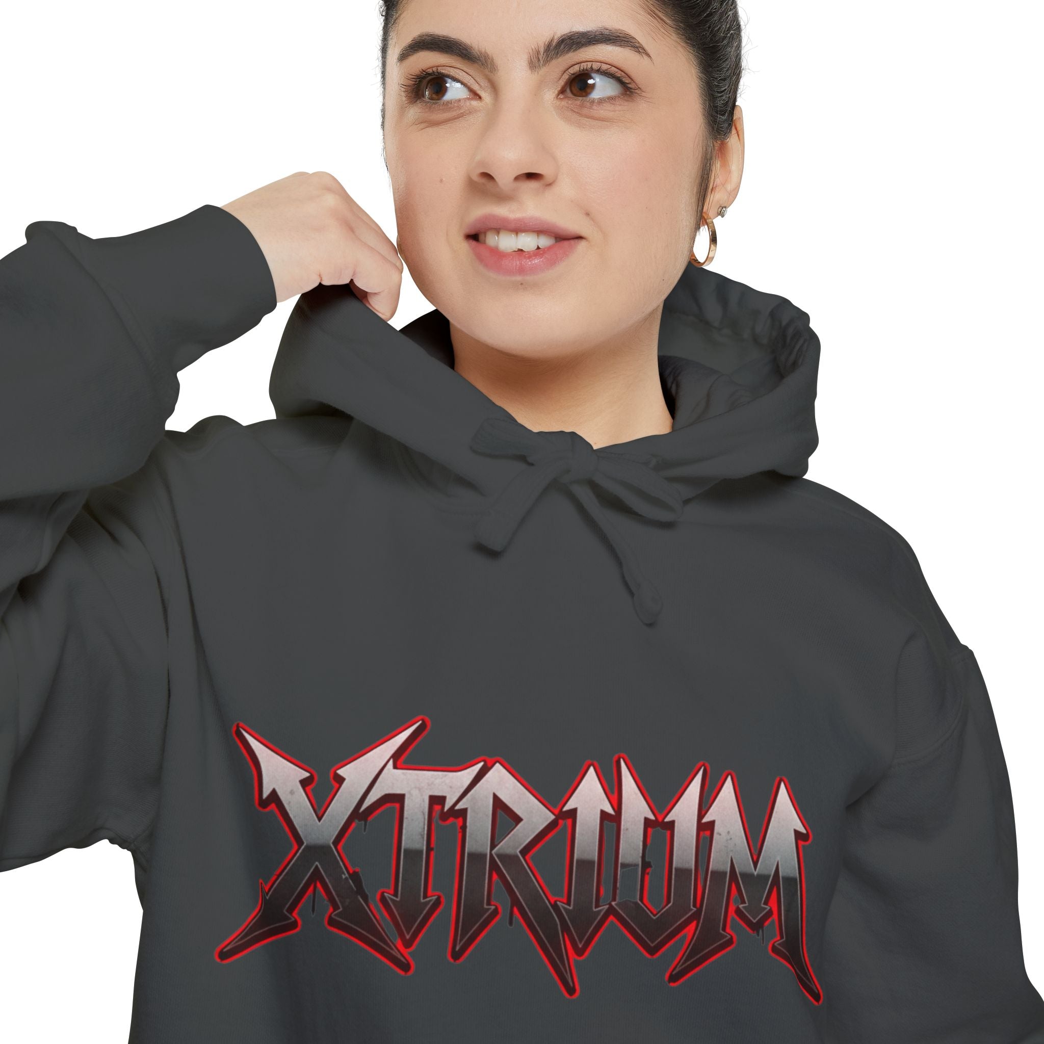 Xtrium Logo Hoodie — Heavy Metal Graphic Pullover