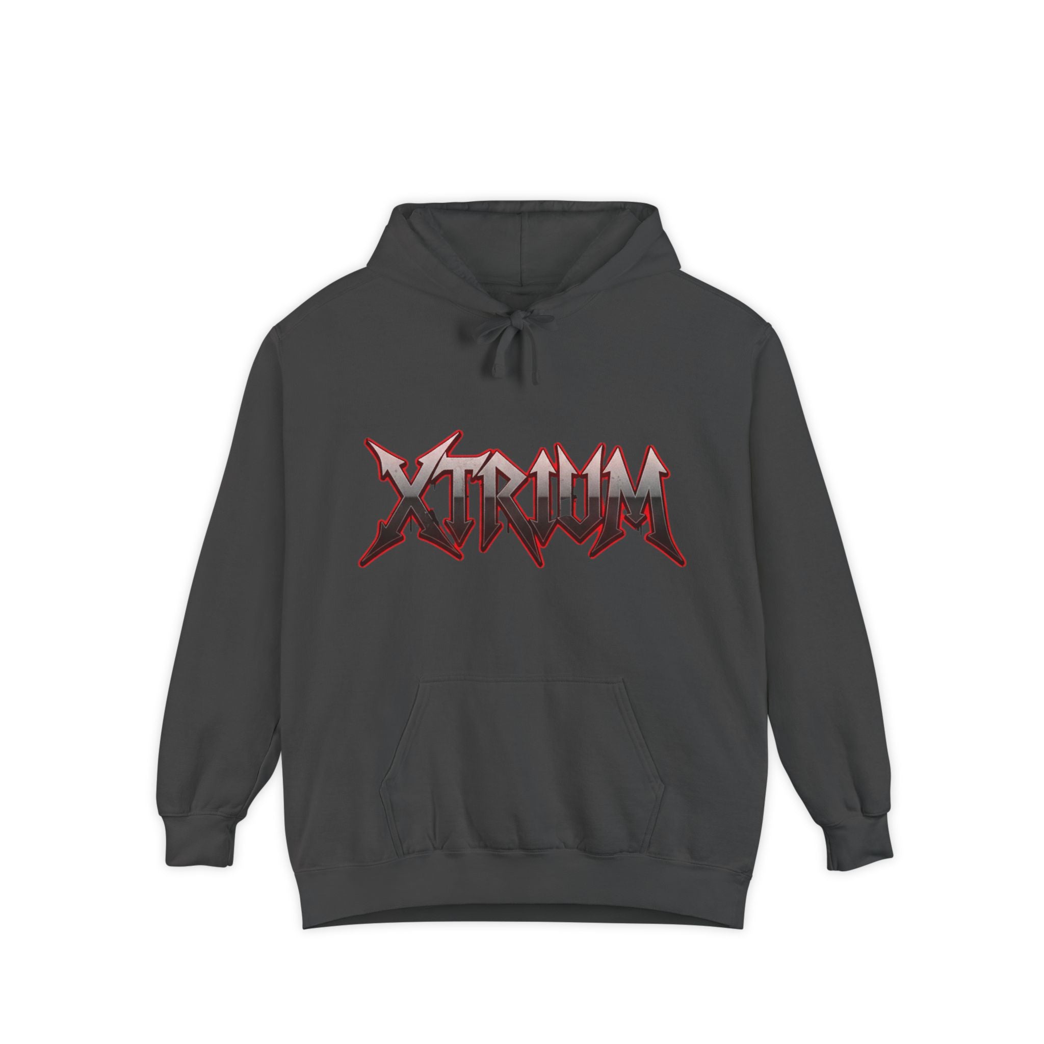 Xtrium Logo Hoodie — Heavy Metal Graphic Pullover