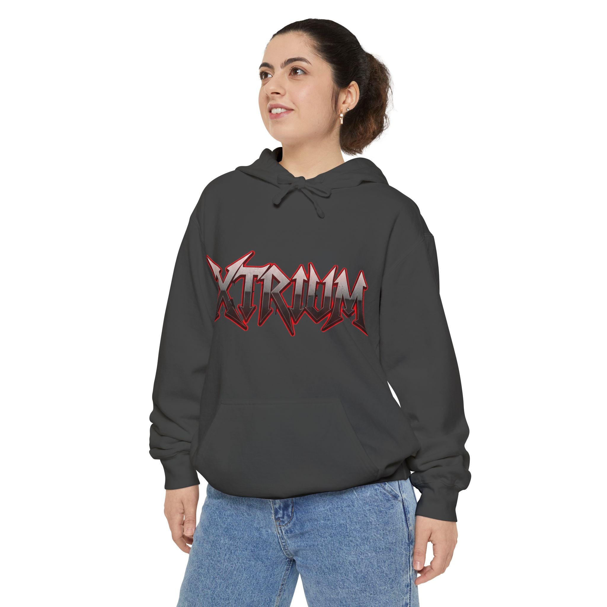 Xtrium Logo Hoodie — Heavy Metal Graphic Pullover