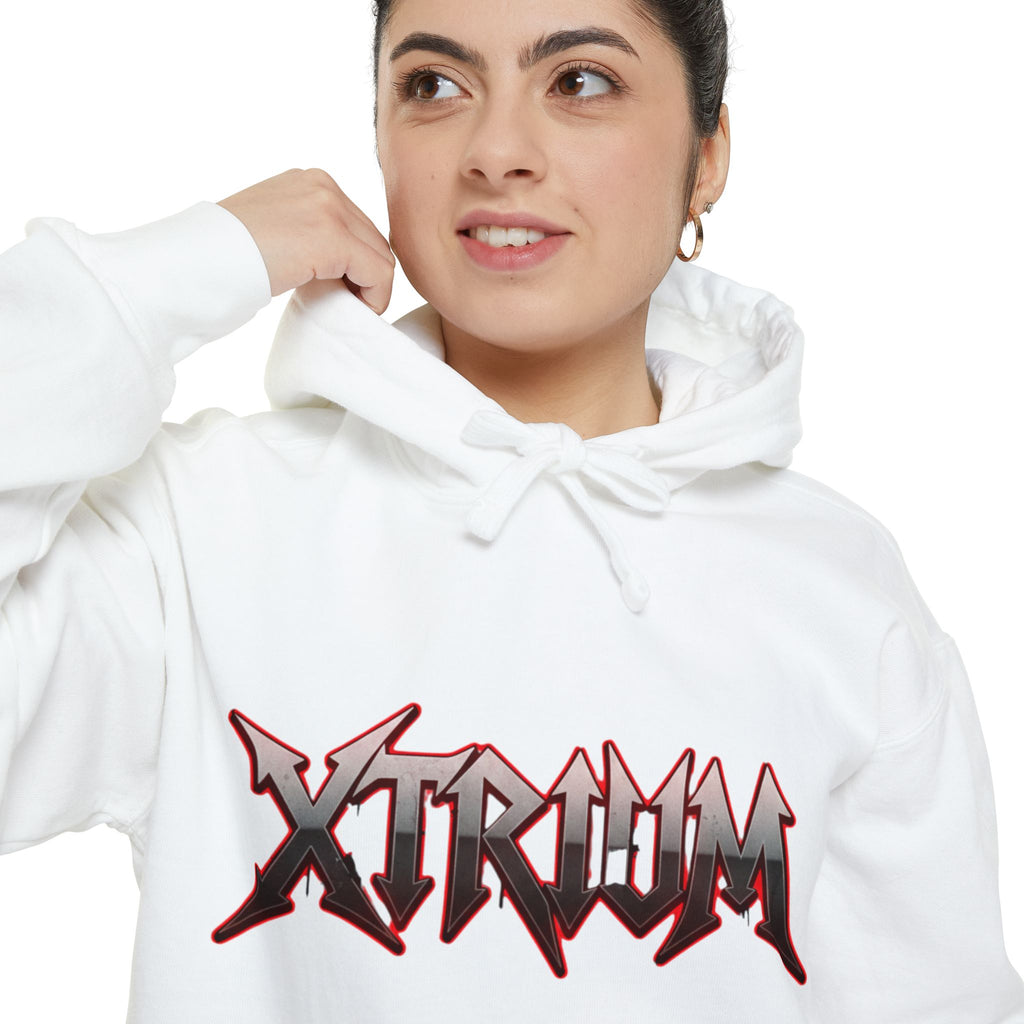 Xtrium Logo Hoodie — Heavy Metal Graphic Pullover