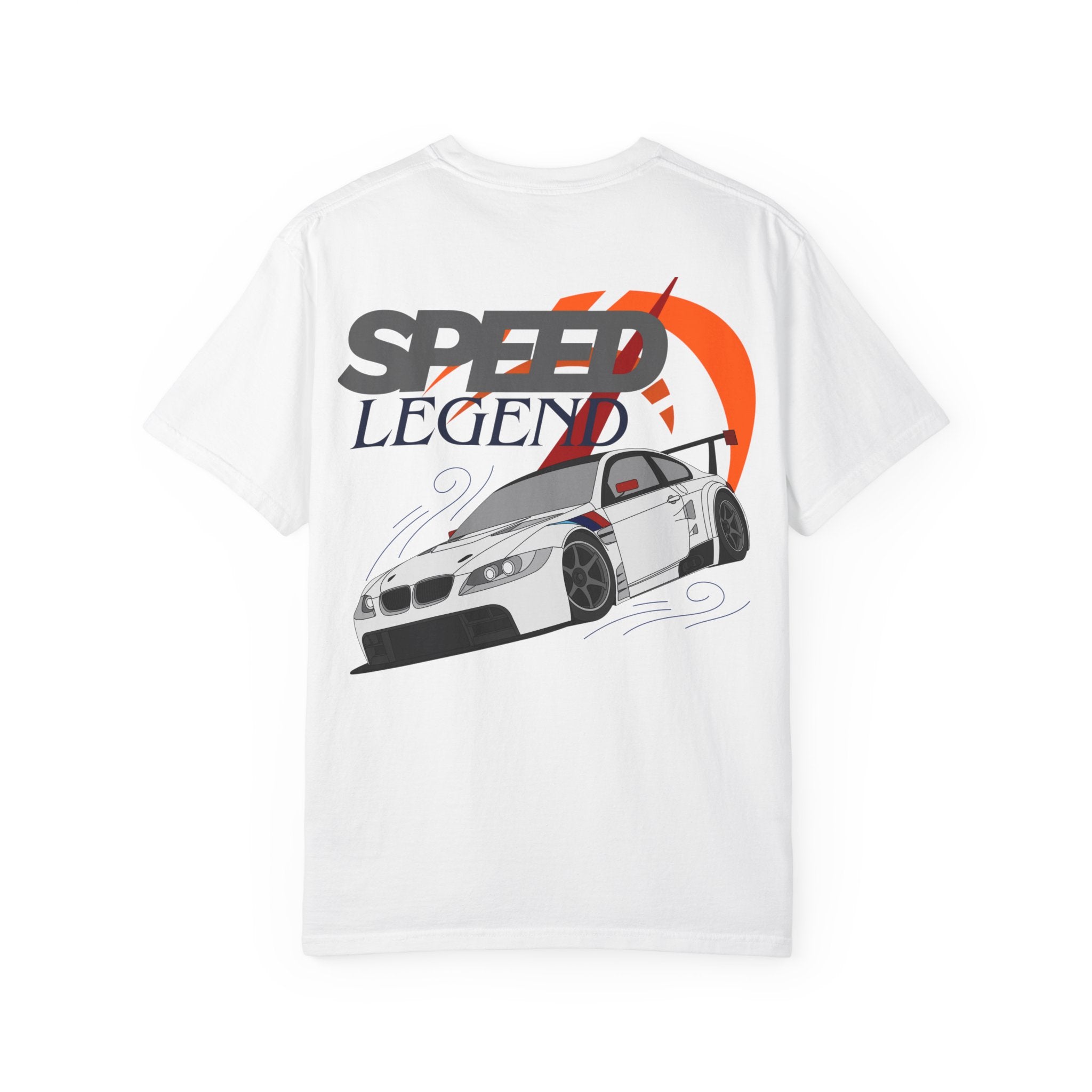 Speed Legend T-Shirt — Race Car Graphic Tee ("SPEED LEGEND")