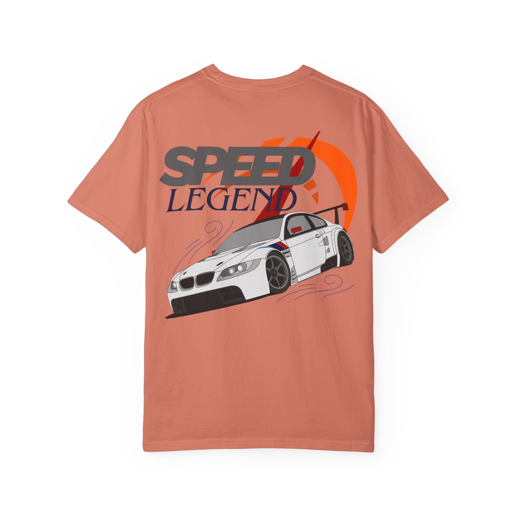 Speed Legend T-Shirt — Race Car Graphic Tee ("SPEED LEGEND")