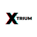 Xtrium Glitch Logo Sticker — Kiss-Cut Laptop Decal