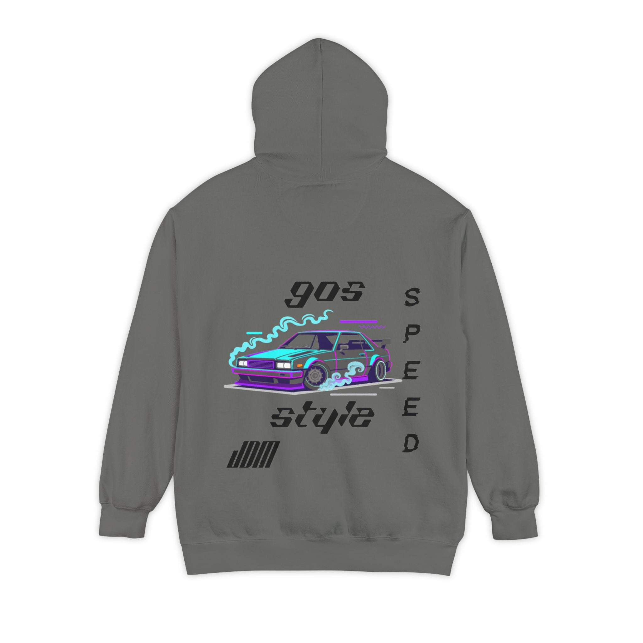 Speed Style Hoodie — 90s Drift Car Graphic Streetwear