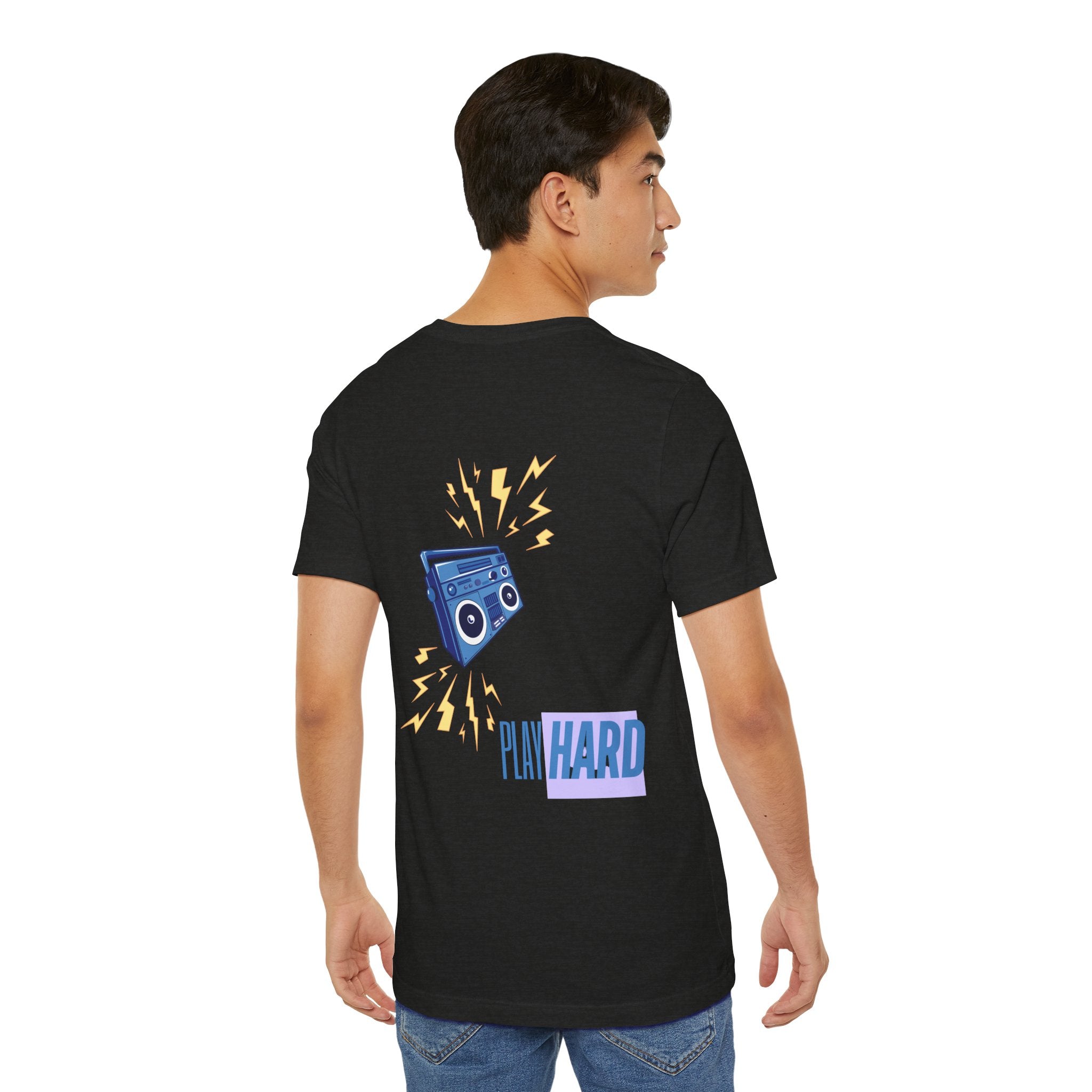 Play Hard Boombox T-Shirt