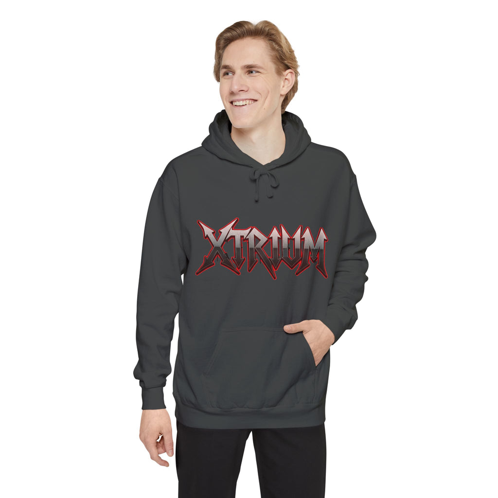 Xtrium Logo Hoodie — Heavy Metal Graphic Pullover