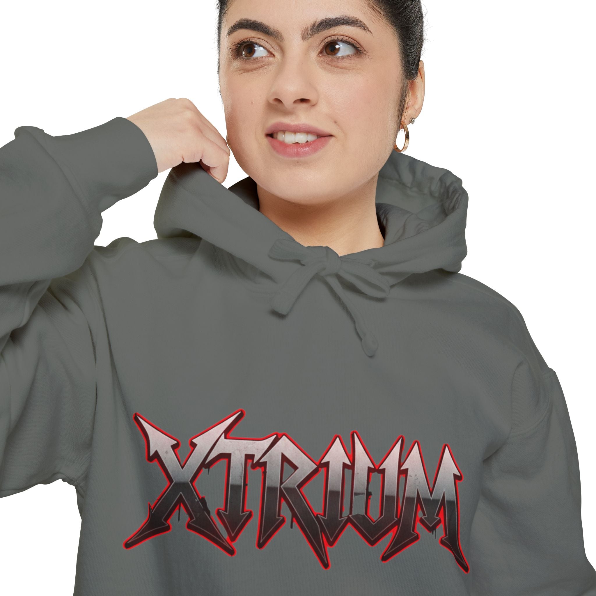 Xtrium Logo Hoodie — Heavy Metal Graphic Pullover